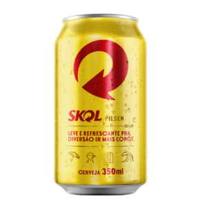 Cerveja Skol Pilsen Lata 350ml